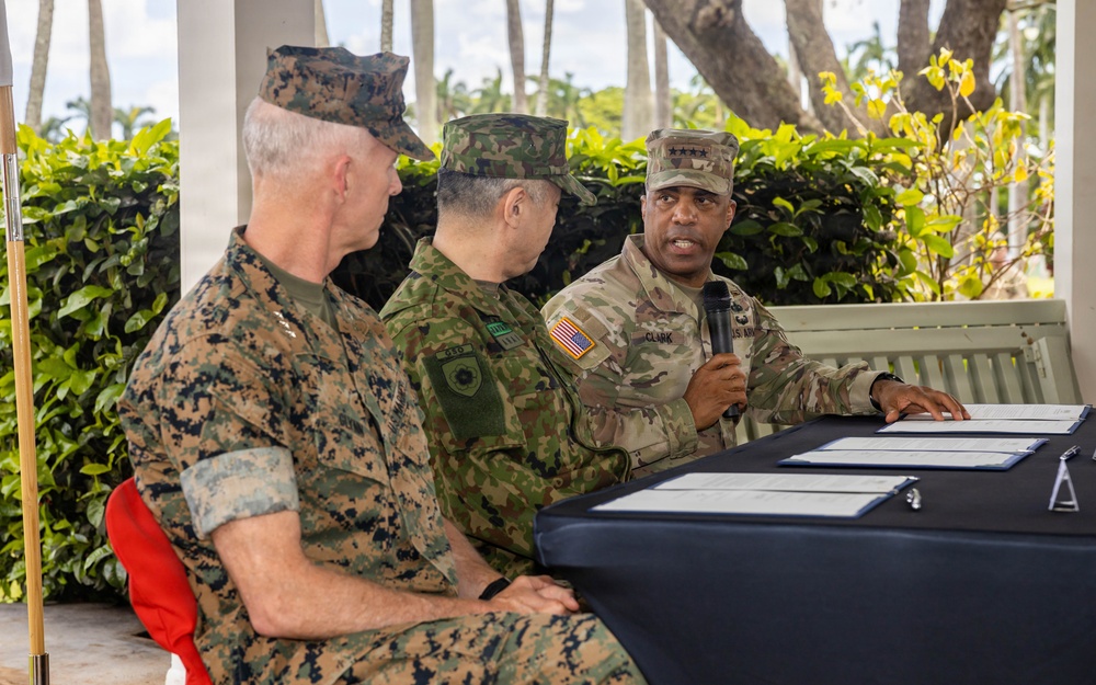 U.S., JGSDF commanders formalize agreements during ceremony
