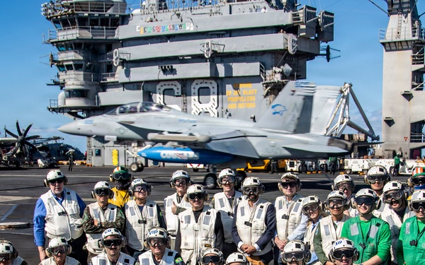 Nimitz Hosts Brazilian Distinguished Visitors