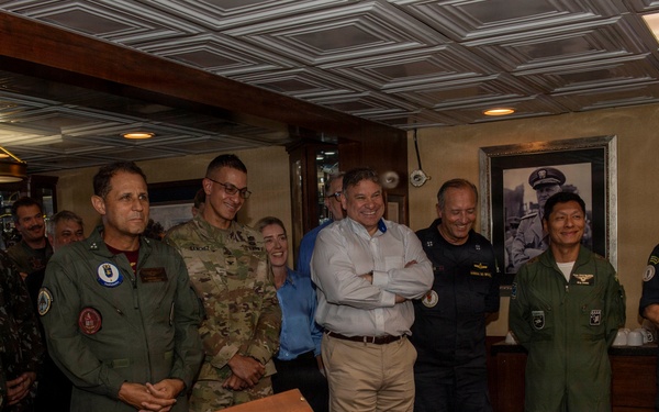 Nimitz Hosts Brazilian Distinguished Visitors