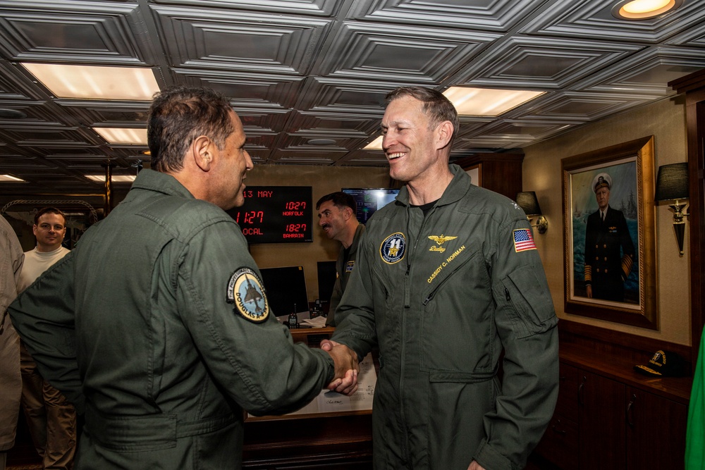 Nimitz Hosts Brazilian Distinguished Visitors