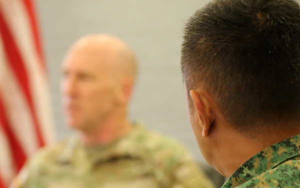 Senior Leaders Engage During Exercise Tiger Balm 2026 at Camp Murray