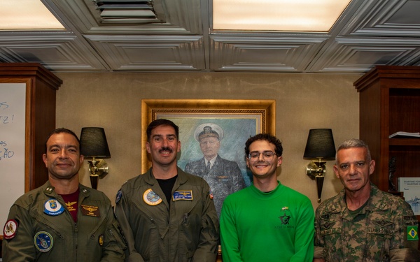 Nimitz Hosts Brazilian Distinguished Visitors