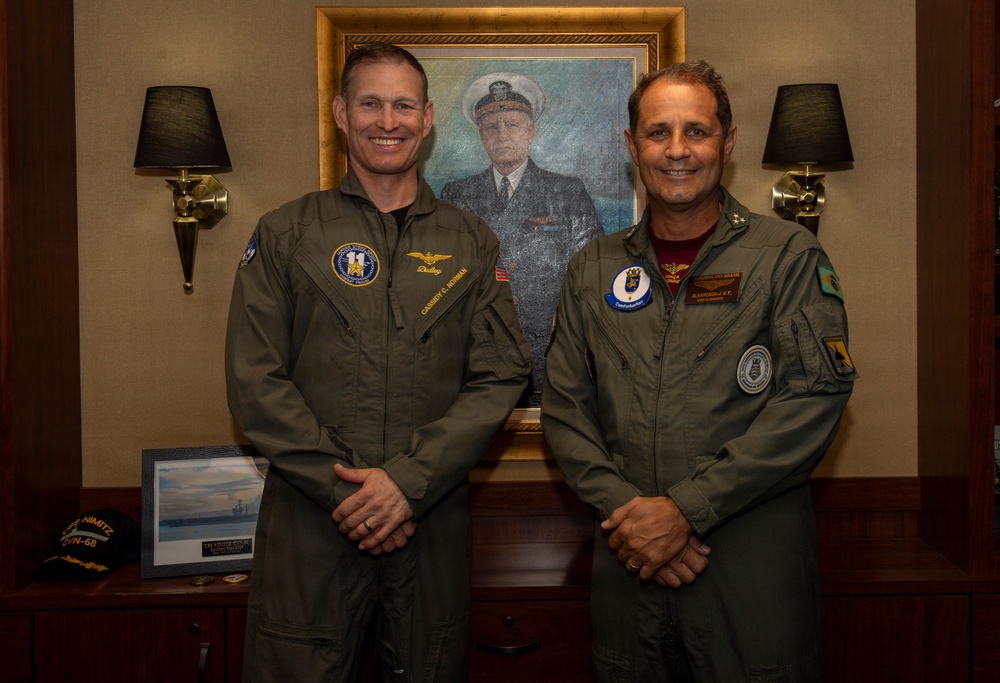 Nimitz Hosts Brazilian Distinguished Visitors