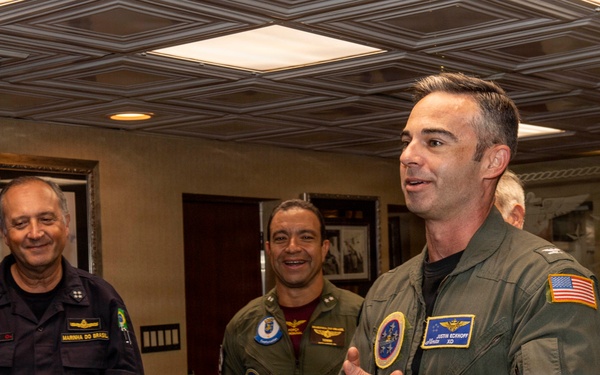 Nimitz Hosts Brazilian Distinguished Visitors