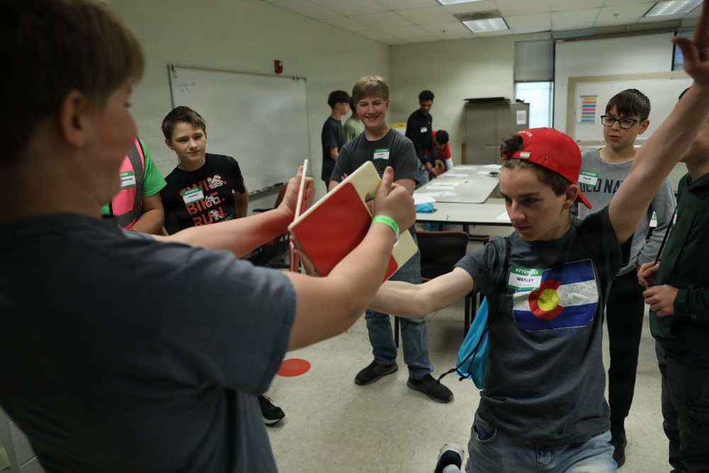 Resilience Adventures for Life day camp at Camp Williams, Utah