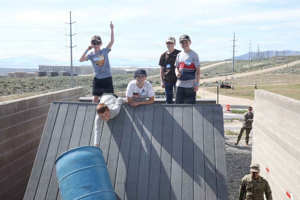 Resilience Adventures for Life day camp at Camp Williams, Utah