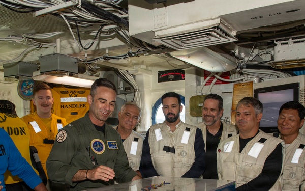 Nimitz Hosts Brazilian Distinguished Visitors