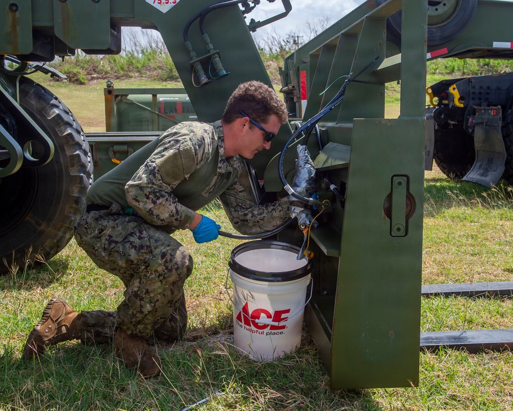 U.S. Armed Forces Help Rebuild Saipan After Sinlaku