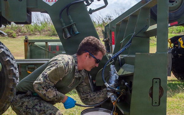 U.S. Armed Forces Help Rebuild Saipan After Sinlaku