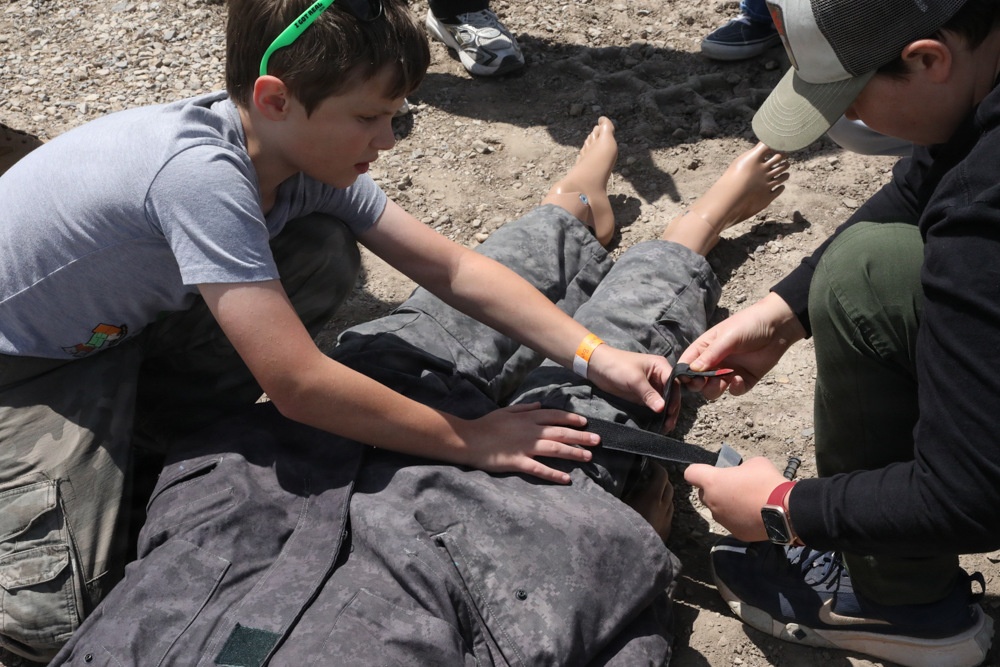 Resilience Adventures for Life day camp at Camp Williams, Utah