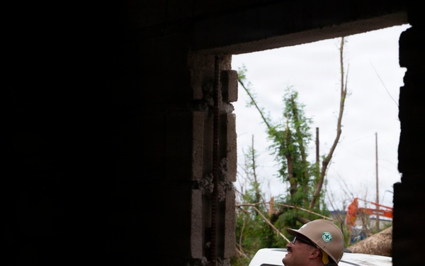 U.S. Armed Forces Help Rebuild Saipan After Sinlaku