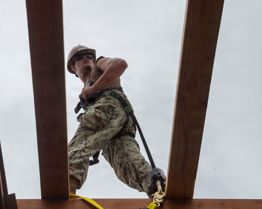 U.S. Armed Forces Help Rebuild Saipan After Sinlaku