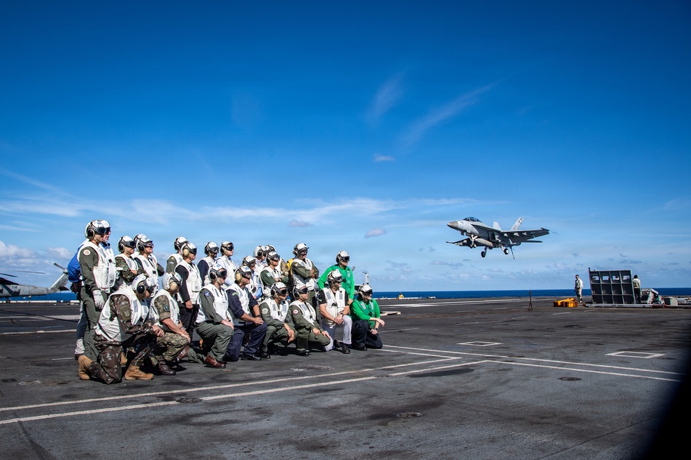 Nimitz Hosts Brazilian Distinguished Visitors