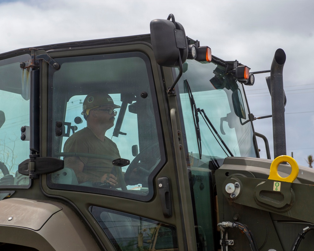 U.S. Armed Forces Help Rebuild Saipan After Sinlaku