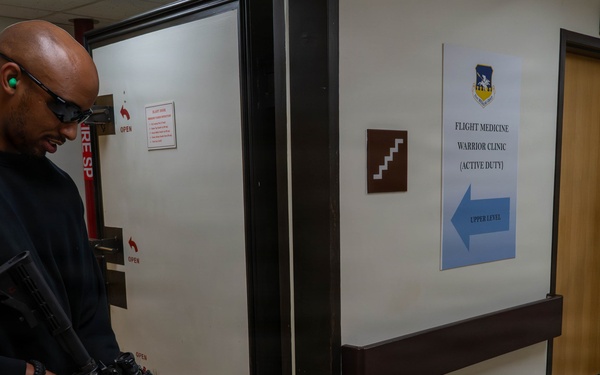 Osan Airmen Respond to Simulated Active Shooter Exercise