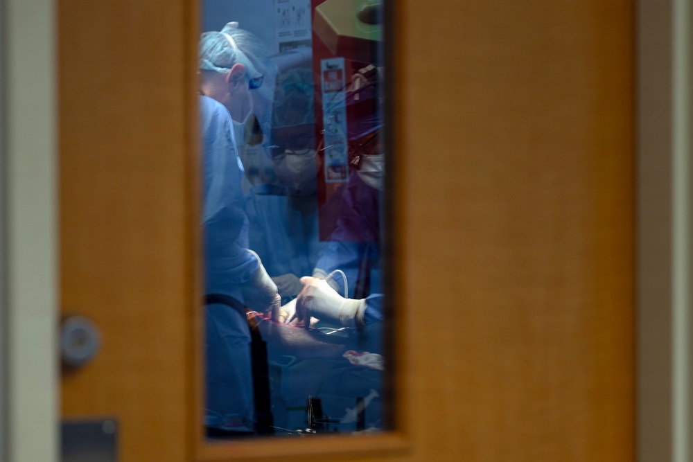 U.S. Air Force and Saint Lucian surgeons partner during limb-saving surgery