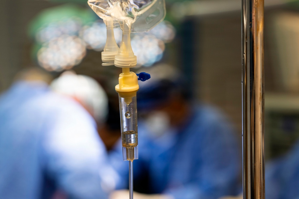 U.S. Air Force and Saint Lucian surgeons partner during limb-saving surgery