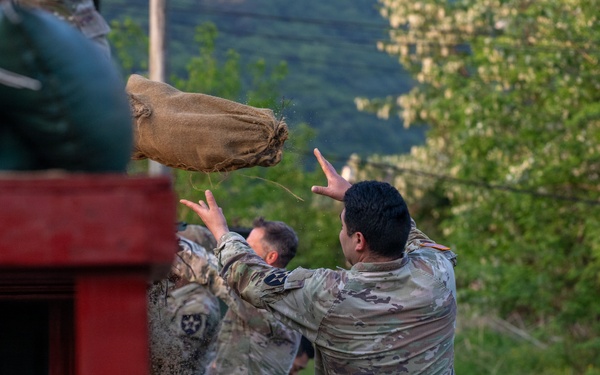 210 Field Artillery Brigade conducts Combat Field Test