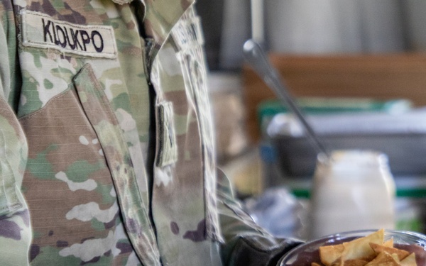 Champion Brigade Cooks Compete in Eighth Army Philip A. Connelly Evaluation