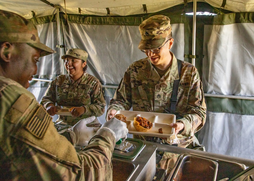 Champion Brigade Cooks Compete in Eighth Army Philip A. Connelly Evaluation