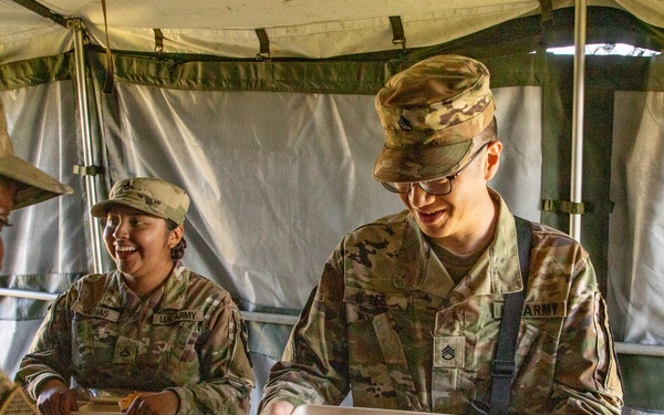 Champion Brigade Cooks Compete in Eighth Army Philip A. Connelly Evaluation