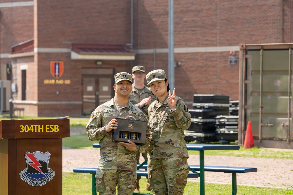 Charlie Company, 304th ESB-E, Welcomes New Commander