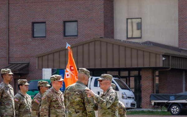 Charlie Company, 304th ESB-E, Welcomes New Commander