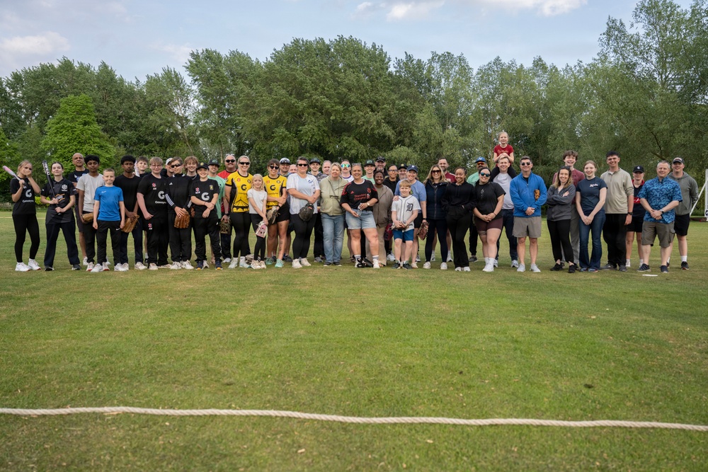 Team Mildenhall joins local community for sports exchange
