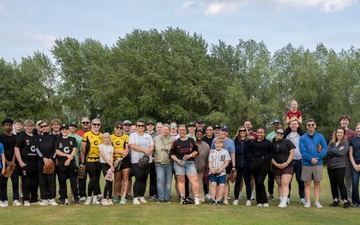 Team Mildenhall joins local community for sports exchange