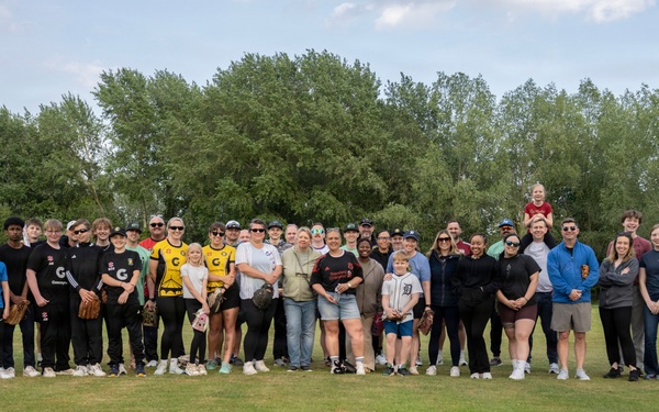 Team Mildenhall joins local community for sports exchange