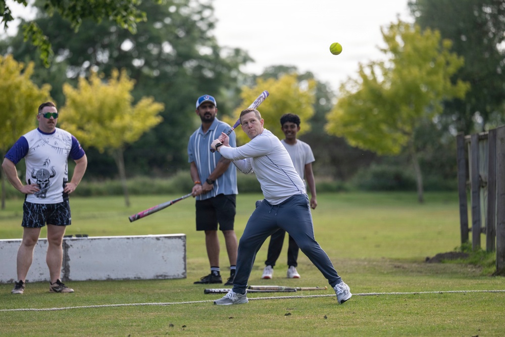 Team Mildenhall joins local community for sports exchange