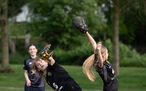 Team Mildenhall joins local community for sports exchange
