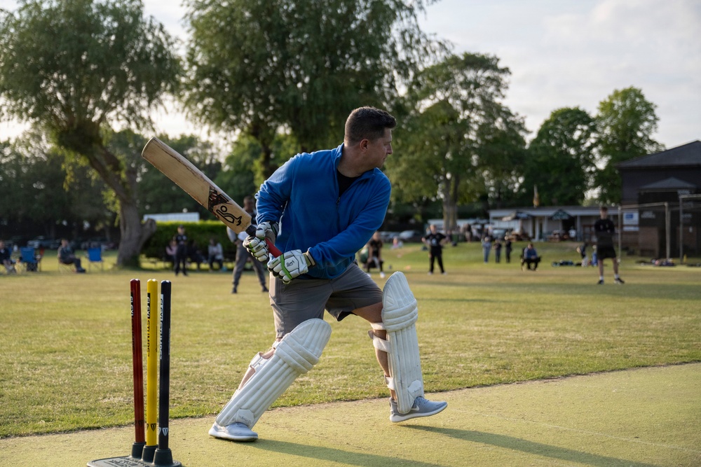 Team Mildenhall joins local community for sports exchange