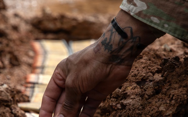 KFOR Explosive Ordnance Disposal Soldiers conduct demolition operations