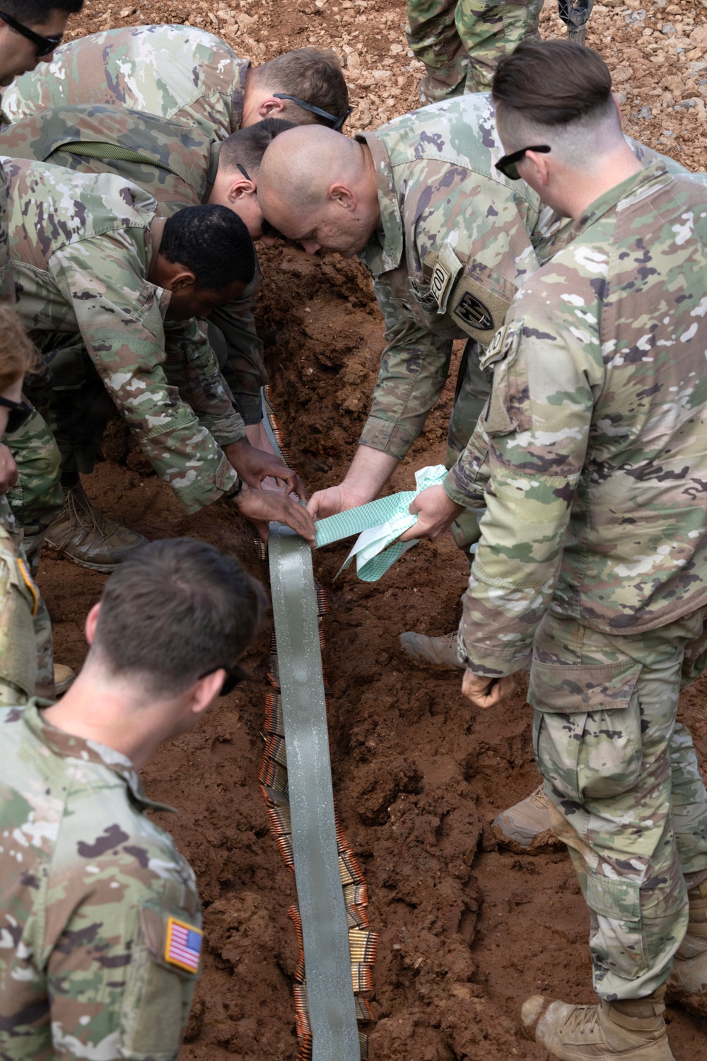 KFOR Explosive Ordnance Disposal Soldiers conduct demolition operations