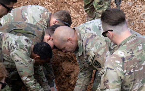 KFOR Explosive Ordnance Disposal Soldiers conduct demolition operations