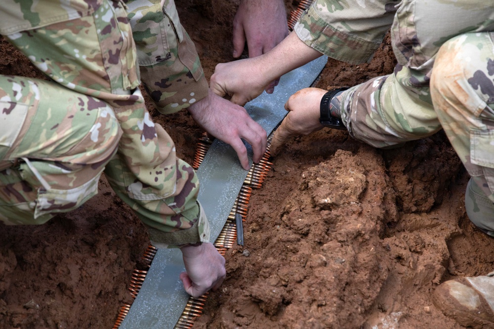 KFOR Explosive Ordnance Disposal Soldiers conduct demolition operations