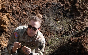 KFOR Explosive Ordnance Disposal Soldiers conduct demolition operations