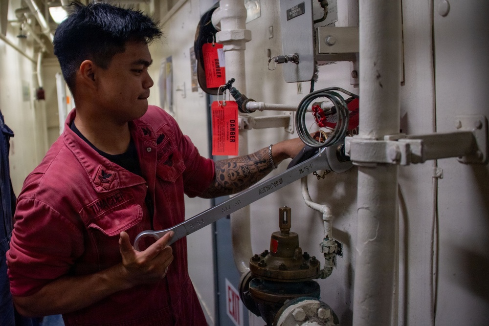 Boxer Conducts Routine Operations