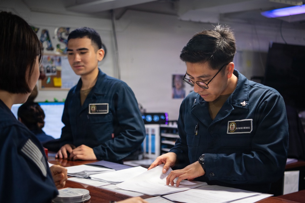 Daily Operations Aboard USS Boxer