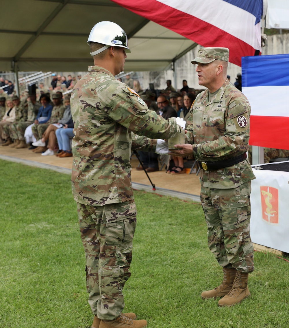 Medical Readiness Command, Europe conducts Change of Command