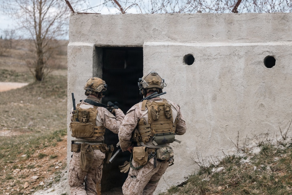 Recon Marines display lethality during bilateral training in France