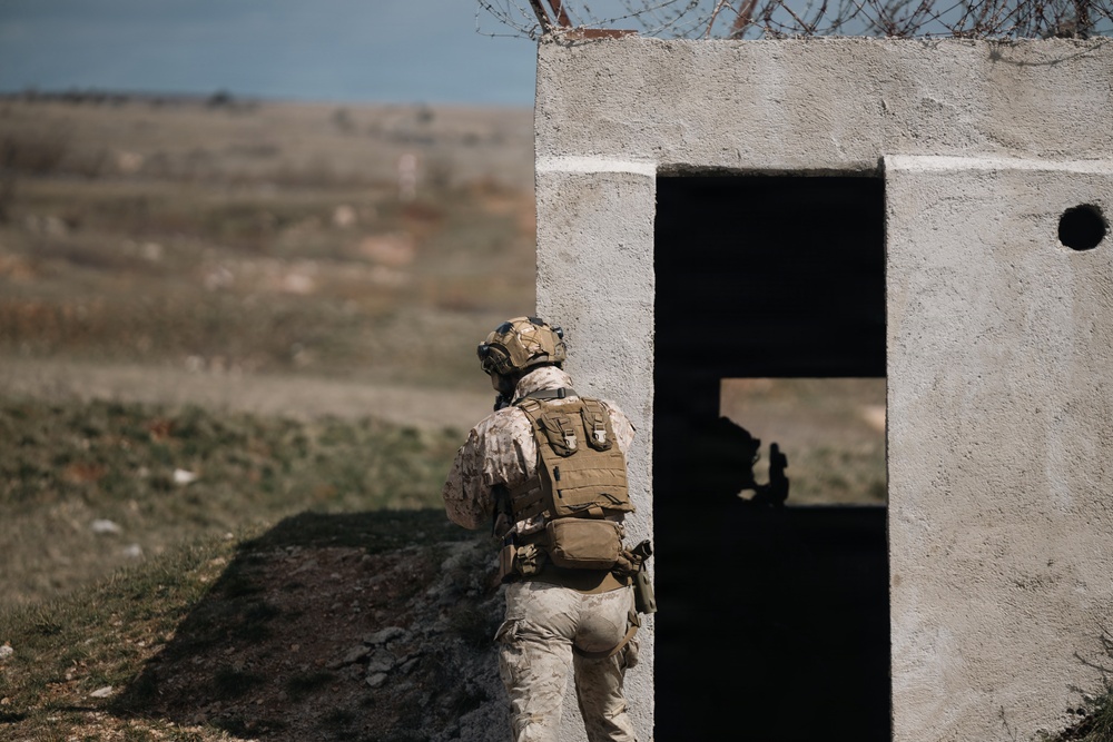 Recon Marines display lethality during bilateral training in France