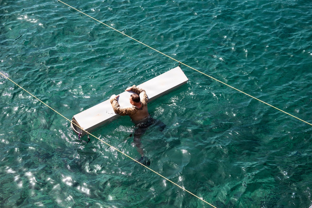 Recon Marines show capabilities, resilience on amphibious obstacle courses in France