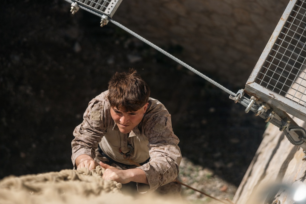 Recon Marines show capabilities, resilience on amphibious obstacle courses in France