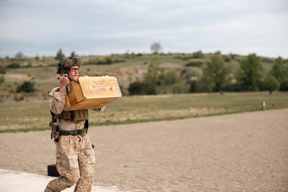 Recon Marines demonstrate lethality during shooting challenge in France