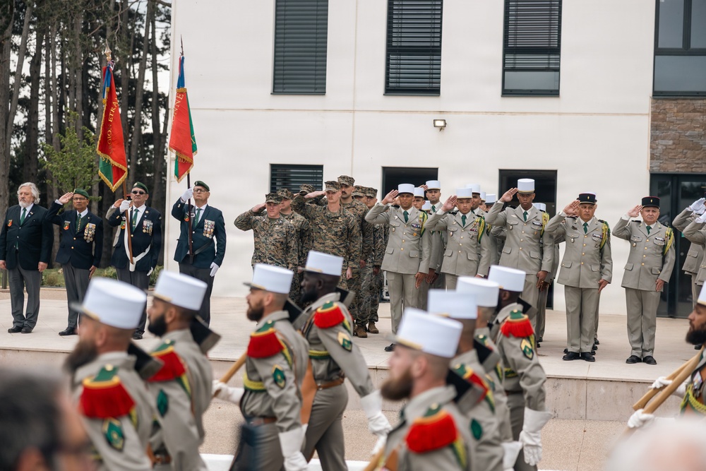Recon Marines, French Foreign Legion commemorate Battle of Cameron