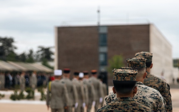 Recon Marines, French Foreign Legion commemorate Battle of Cameron