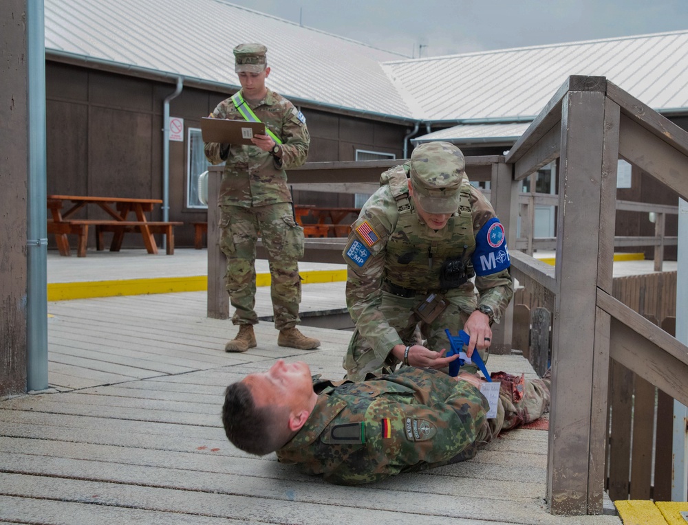 KFOR RC-E Soldiers strengthen response capabilities during mass casualty exercise