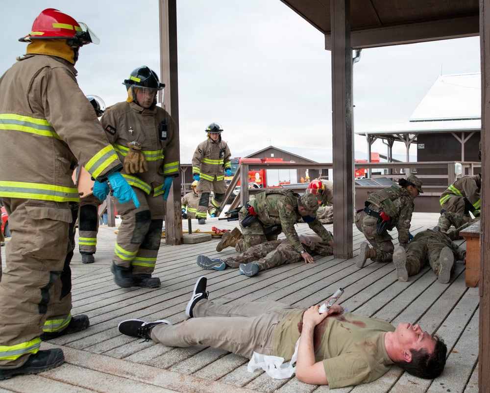KFOR RC-E Soldiers strengthen response capabilities during mass casualty exercise